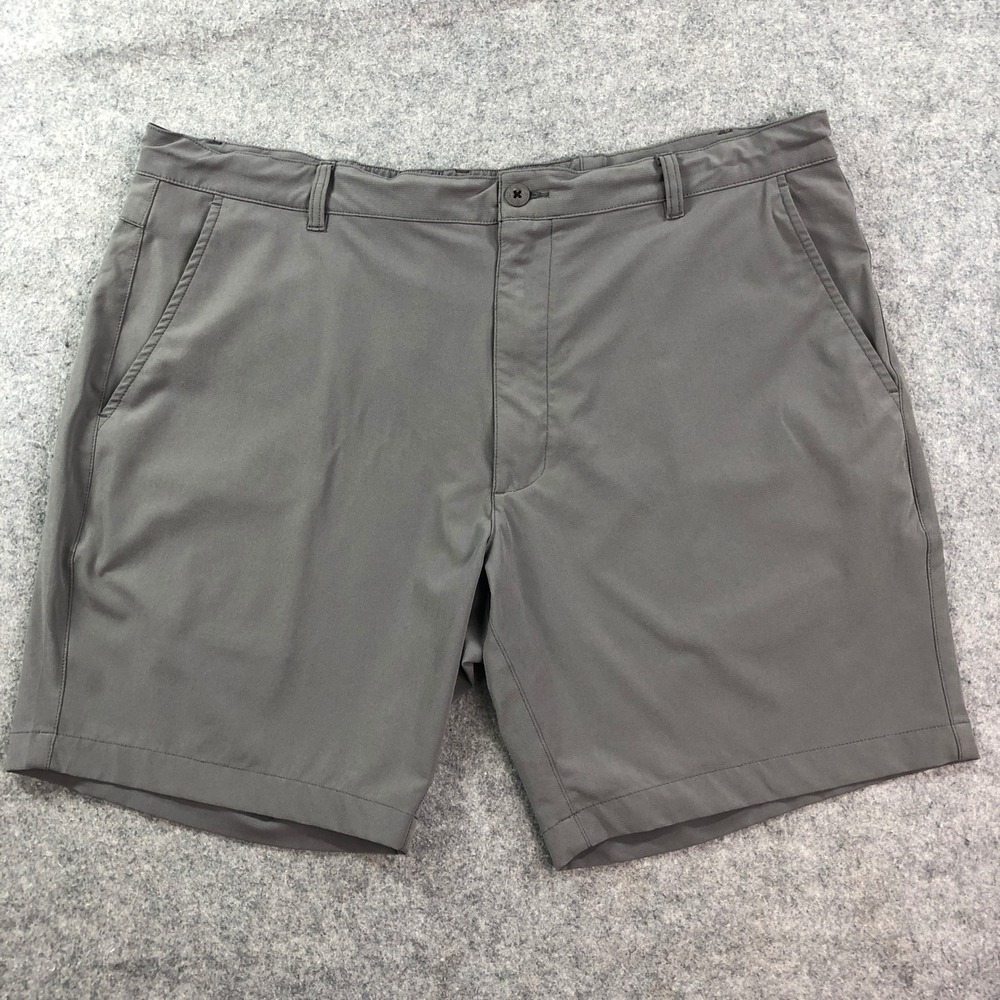 FootJoy Mens Golf Shorts Size 40x8 Gray Stretch Performance Golf Flat Front